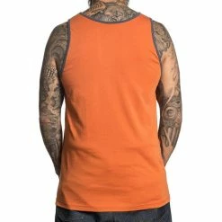 Men's Tank Top SULLEN - COPPERHEAD - BURNT ORANGE -Halloween Mens Wear Store SCM1828 Copperhead Orange Tank D3 2000x