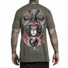 T-shirt Hardcore Men's - ETERNITY - SULLEN -Halloween Mens Wear Store SCM2267 Eternity Gunmetal D2 2000x