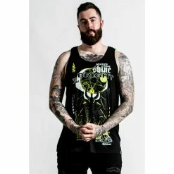Unisex Tank Top KILLSTAR - Shine Bright - Black -Halloween Mens Wear Store SHINE BRIGHT VEST MENS B