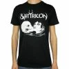 T-shirt Metal Men's Satyricon - Deep Calleth Upon Deep - NNM -Halloween Mens Wear Store T SHIRT SATYRICON Deep Calleth Upon Deep BLACK