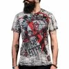 T-shirt Hardcore Men's - CHAOS - WORNSTAR -Halloween Mens Wear Store WSTM CHAOS JD 01 2000x