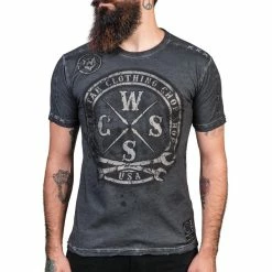 T-shirt Hardcore Men's - Chop Shop - WORNSTAR