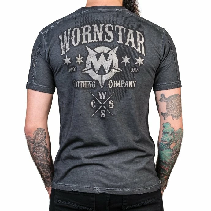 T-shirt Hardcore Men's - Chop Shop - WORNSTAR 4 T-shirt Hardcore Men's - Chop Shop - WORNSTAR - Image 2