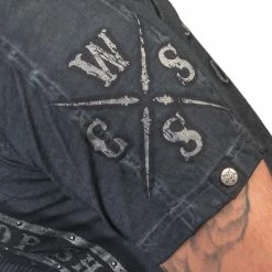 T-shirt Hardcore Men's - Chop Shop - WORNSTAR 13 T-shirt Hardcore Men's - Chop Shop - WORNSTAR -Halloween Mens Wear Store WSTM CSOW J01 2005x