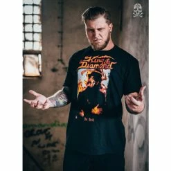 T-shirt Metal Men's King Diamond - IN HELL - PLASTIC HEAD -Halloween Mens Wear Store aa dsc3063 zmena velikosti