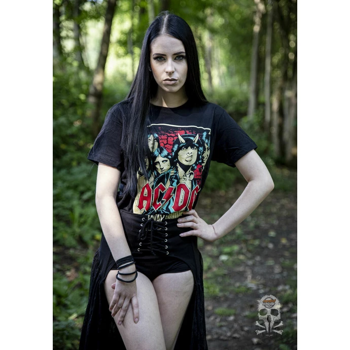 Men's T-shirt AC/DC Highway To Hell - Sketch - Black - ROCK OFF 4 Men's T-shirt AC/DC Highway To Hell - Sketch - Black - ROCK OFF - Image 2