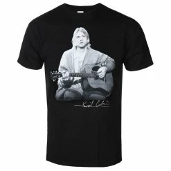 Men's T-shirt Kurt Cobain - Guitar Live Photo - ROCK OFF