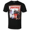 Men's T-shirt Black Sabbath - Sabotage - ROCK OFF -Halloween Mens Wear Store aasdw018