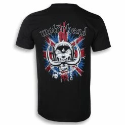 T-shirt Metal Men's Motörhead - British Warpig & Logo - ROCK OFF -Halloween Mens Wear Store addw020