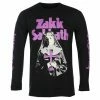 Men's T-shirt Long Sleeve ZAKK WYLDE - ZAKK SABBATH - NUN - PLASTIC HEAD -Halloween Mens Wear Store ae006