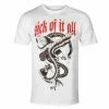 Men's T-shirt SICK OF IT ALL - EAGLE - WHITE - PLASTIC HEAD 1 Men's T-shirt SICK OF IT ALL - EAGLE - WHITE - PLASTIC HEAD -Halloween Mens Wear Store ae020