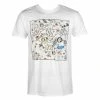 Men's T-shirt Led Zeppelin - III Album - White -Halloween Mens Wear Store aep013