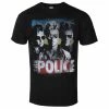 T-shirt Metal Men's Police - GREATEST HITS - LIQUID BLUE -Halloween Mens Wear Store afjh029