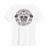 T-shirt Metal Men's - AMPLIFIED - AMPLIFIED -Halloween Mens Wear Store amplified houseofamplified dayofthedeadskull 1522075020backdayofdead