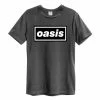 Men's T-shirt OASIS - LOGO - CHARCOAL - AMPLIFIED -Halloween Mens Wear Store amplified oasis oasislogo 1613134821amplified oasis oasislogo 1575455635ZAV210E30 CC