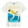 T-shirt Metal Men's Queen - TRIANGLE - AMPLIFIED -Halloween Mens Wear Store amplified queen queenfreddiemercurytriangle 1567004668ZAV210C41 VW