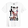T-shirt Metal Men's Who - WHT - AMPLIFIED -Halloween Mens Wear Store amplified thewho thewhograffiti 1516019463zav210tws