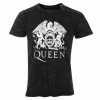 Men's T-shirt Queen - Classic Crest Snow Wash - ROCK OFF -Halloween Mens Wear Store aock off seda batika p005
