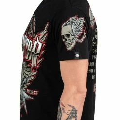 T-shirt Hardcore Men's - Screaming Eagle - WORNSTAR -Halloween Mens Wear Store artist asylum collection screaming eagle tee 2825 5002x