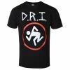 T-shirt Metal Men's D.R.I. - SKANKER - PLASTIC HEAD -Halloween Mens Wear Store asSA020