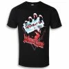 T-shirt Metal Men's Judas Priest - British Steel Hand Triangle - ROCK OFF -Halloween Mens Wear Store as 002