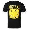 T-shirt Metal Men's Nirvana - BOX SMILEY - PLASTIC HEAD -Halloween Mens Wear Store asdva 000