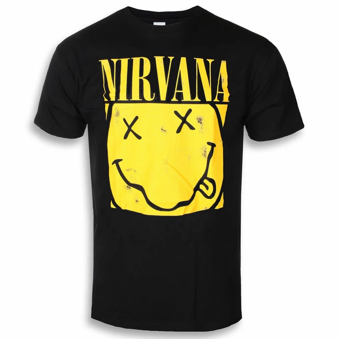 T-shirt Metal Men's Nirvana - BOX SMILEY - PLASTIC HEAD 3 T-shirt Metal Men's Nirvana - BOX SMILEY - PLASTIC HEAD