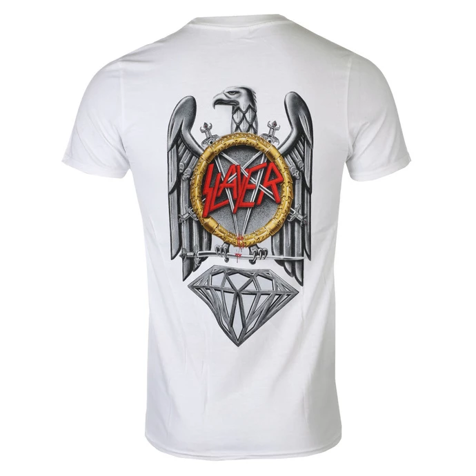 T-shirt Men SLAYER - DIAMOND - Brilliant Abyss - White 6 T-shirt Men SLAYER - DIAMOND - Brilliant Abyss - White - Image 4