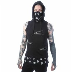 Men's Tank Top CHEMICAL BLACK - AUBERON - BLACK