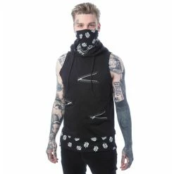 Men's Tank Top CHEMICAL BLACK - AUBERON - BLACK -Halloween Mens Wear Store auberon top mens black chemical black 3