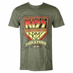 T-shirt Metal Men's Kiss - Loud & Proud - ROCK OFF