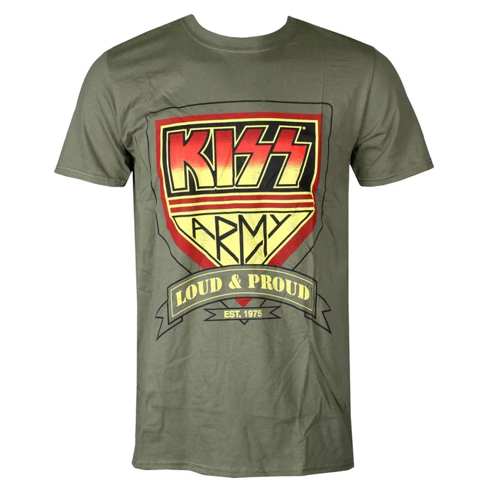 T-shirt Metal Men's Kiss - Loud & Proud - ROCK OFF 3 T-shirt Metal Men's Kiss - Loud & Proud - ROCK OFF