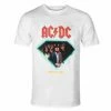 Men's T-shirt DIAMOND X AC/DC - Highway To Hell - White -Halloween Mens Wear Store awq021
