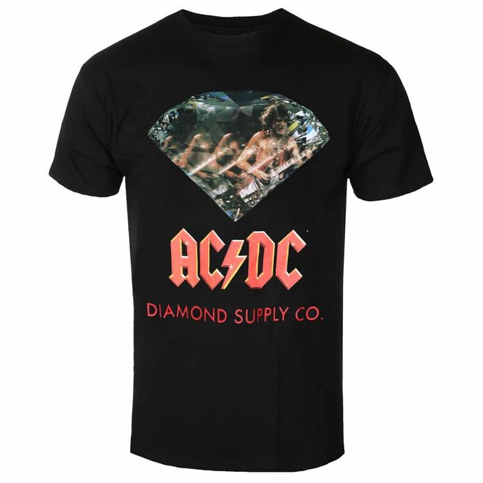 Men's T-shirt DIAMOND X AC/DC - Black 3 Men's T-shirt DIAMOND X AC/DC - Black