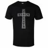 T-shirt Metal Men's Black Sabbath - Cross - ROCK OFF -Halloween Mens Wear Store awwee057