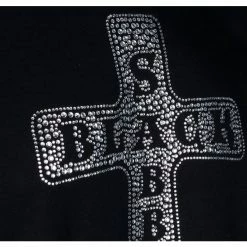 T-shirt Metal Men's Black Sabbath - Cross - ROCK OFF 8 T-shirt Metal Men's Black Sabbath - Cross - ROCK OFF -Halloween Mens Wear Store awwee061