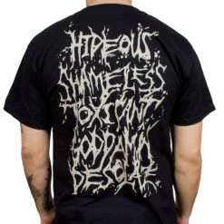 T-shirt Metal Men's Cattle Decapitation - Alone At The Landfill - INDIEMERCH -Halloween Mens Wear Store b772dba6f1 l