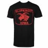 T-shirt Metal Men's Slipknot - CREST BLK - BRAVADO -Halloween Mens Wear Store bbrav 005