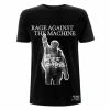 T-shirt Metal Men's Rage Against The Machine - BOLA Album Cover Tracks - NNM -Halloween Mens Wear Store bola album cover tracks black tee000