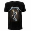 T-shirt Metal Men's Metallica - Cliff Burton – Squindo Stack - NNM -Halloween Mens Wear Store bola album cover tracks black tee001r