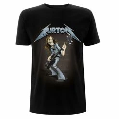 T-shirt Metal Men's Metallica - Cliff Burton – Squindo Stack - NNM