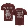 T-shirt Metal Men's Rage Against The Machine - BOLA Album Cover Tracks - NNM