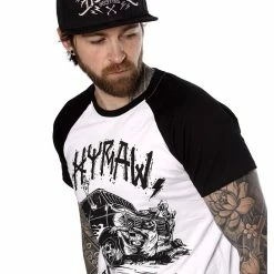 T-shirt Hardcore Men's - BULDOZER - HYRAW -Halloween Mens Wear Store bsbh buldozer3