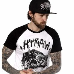 T-shirt Hardcore Men's - BULDOZER - HYRAW -Halloween Mens Wear Store bsbh buldozer6