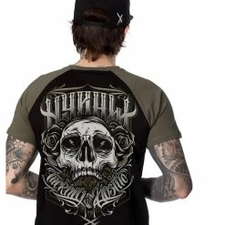 T-shirt Hardcore Men's - FUCKING HOSTILE KAKI - HYRAW -Halloween Mens Wear Store bsbh fuckinghostile kh4