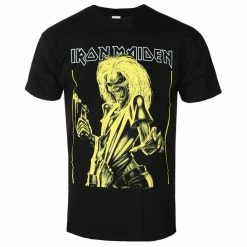 Men's T-shirt Iron Maiden - Yellow Flyer - ROCK OFF