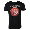 T-shirt Metal Men's Dream Theater - RED LOGO - PLASTIC HEAD -Halloween Mens Wear Store d032