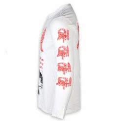 T-shirt Metal Men's Death - SCREAM BLOODY GORE - PLASTIC HEAD -Halloween Mens Wear Store da051