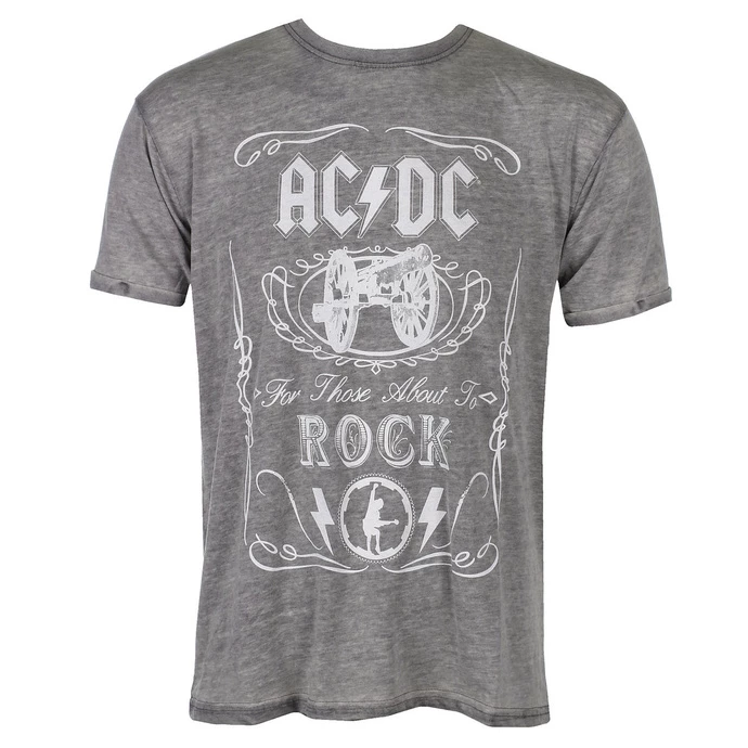 Men's T-shirt AC/DC - Cannon Swig - ROCK OFF 3 Men's T-shirt AC/DC - Cannon Swig - ROCK OFF