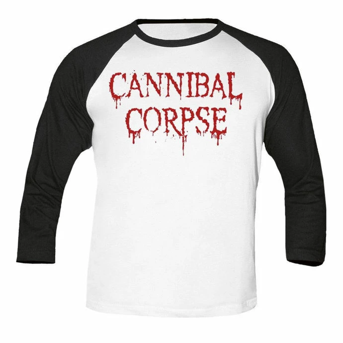 T-shirt Metal Men's Cannibal Corpse - Dripping Logo BASEBALL - NUCLEAR BLAST 3 T-shirt Metal Men's Cannibal Corpse - Dripping Logo BASEBALL - NUCLEAR BLAST